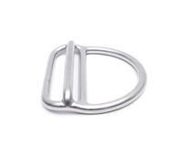 Zymoplas Anneau de plongée sous-Marine Acier Inoxydable Poids Ceinture Boucle Sangle Gardien Anneau en D Sangle Bouchon équipement Accessoires de Plein air