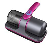 Zymoplas Aspirateur de Matelas sans Fil ABS, pour Matelas de lit, Instrument portatif d'élimination des acariens, aspirateur, Gris Violet