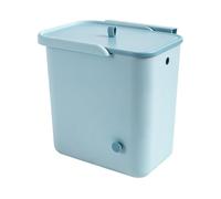 Zymoplas Bac de rangement domestique de grande capacité - Dites adieu à l'encombrement et le corps étroit ne prend pas de place et peut s'adapter, bleu, 9L