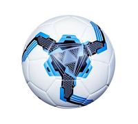Zymoplas Ballon de Football imperméable et Durable pour la compétition en Plein air, en PVC, pour l'entraînement en Plein air dans Les prairies, Choix de Cadeaux de Football, Bleu, Quatre