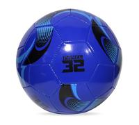 Zymoplas Ballon de Football pour l'entraînement Sportif, Ballon de Football Junior en PVC Souple et résistant pour aux Rayures, Taille 5, n° 5, pour garçons