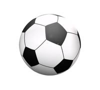 Zymoplas Ballon de Football respectueux de l'environnement, réutilisable et Pratique, Ballon Football en PVC et Peut être réutilisé Plusieurs, (100 cm)