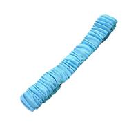 Zymoplas Bandes de Course à 3 Pattes sensorielles attachées pour aux Cordes de Pied Sangle résistante à la déchirure, Bleu
