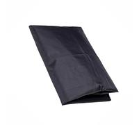 Zymoplas Barbecue pique-nique poêle couverture anti-poussière ronde extérieure coupe-vent couleur unie brûleur capuchon garde protecteur accessoires , 92x30cm