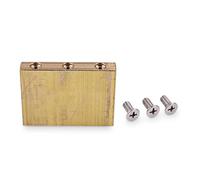 Zymoplas Bloc de trémolo en laiton antirouille fait à la main de 37mm robuste Pour bonne précision accessoires guitare Stable partie pont guitare