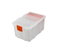 Zymoplas Boîte à Outils économique avec cloison Amovible pour l'organisation avec Plusieurs modèles et Couleurs au Choix. Détachable, tapez+5