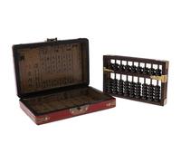 Zymoplas Boulier en bois de Style Vintage, outil d'apprentissage des mathématiques, boulier professionnel pour adultes et enfants, facile à utiliser