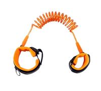 Zymoplas Bracelet antidérapant avec tête rotative à 360 °, Pour bonne résilience, on peut rappeler Pour aux parents que prendre soin de bébé est sécurisé, Orange, 1.5 m