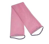 Zymoplas Brosses corporelles pratiques pour la douche, faciles à éliminer les peaux mortes et les impuretés, permettant de gagner de l'espace et de draguer les Pores en Nylon, rose