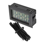 Zymoplas Capteur de thermomètre de congélateur LCD numérique accessoire thermographique professionnel jauge température étanche cuisine