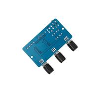 Zymoplas Carte amplificateur 2.1 canaux 15W 30W efficace DC 12V réglage réglable voix lecteur pièce remplacement pour