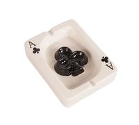 Zymoplas Cendrier en céramique Portable pour accessoires de fumage, cadeau de décoration en céramique élégant et classique, club