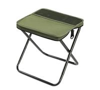 Zymoplas Chaise de Camping Portable Facile à Installer et à Utiliser n'importe où, n'importe Quand, Chaise Pliante Portable en Tissu Oxford, Vert