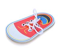 Zymoplas Chaussure laçage Jouet Apprentissage Enfants Filetage Jouets Fils tôt étudier Mignon Apparence Manuel capacité Cravate Chaussures Outil