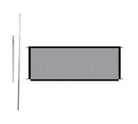 Zymoplas Clôture pour Chien Porte d'isolement Maille Parc sécurité réseau isolé escaliers barrière Filet Cage de sécurité Accessoires pour Animaux de Compagnie en Plein air, 180-72cm