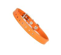 Zymoplas Collier de Chiot sûr et Non Toxique pour Chiots ludiques Collier de Mise Bas Nouveau-né Chien Mise Bas Nouveau-né Petit, Orange