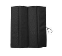 Zymoplas Coussin de Camping en Mousse isolé, pour Les Sports d'hiver en Plein air Les événements Stade, Petit Coussin Pliant Tissu Oxford, d'assise, Noir
