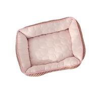 Zymoplas Coussin - Option sûre et écologique pour Animal de Compagnie Bien-aimé Fournitures pour Animaux de Compagnie Chiffon Lit pour Chien Canapé pour Chien Canapé-lit Tapis pour pour, Rose, S