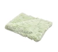 Zymoplas Couverture Chaude et Confortable pour Animaux de Compagnie, Environnement de Sommeil paisible pour ami à Fourrure, Tapis Sommeil Doux et Chaud en Peluche pour Animaux Compagnie, Vert