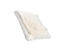 Zymoplas Couverture Chaude et Confortable pour Animaux de Compagnie, Environnement de Sommeil paisible pour ami à Fourrure, Tapis Sommeil Doux et Chaud en Peluche pour Animaux Compagnie, Beige