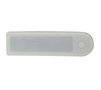Zymoplas Couverture de Tableau de Bord Multicolore Douceur Scooter Offre Vue dégagée exquise largement Applicable Artisanat Couvercle en Silicone, Blanche