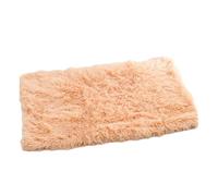 Zymoplas Couverture Douce et Confortable pour Animaux de Compagnie, en Fourrure pour bébés, Confortable et Contenu, Douce et Chaude, Moelleuse, Polaire épaisse, pour Chiot, Abricot, S
