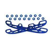 Zymoplas de Hockey sur Glace en Acier Inoxydable de Couleur vive, Facile à Installer et Robuste pour Une Large Application, Ski pour Patins à roulettes, Bleu