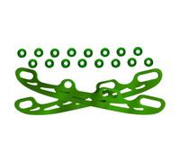 Zymoplas de Hockey sur Glace en Acier Inoxydable de Couleur vive, Facile à Installer et Robuste pour Une Large Application, Ski pour Patins à roulettes, Vert