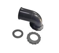 Zymoplas Découvrez la plongée avec Flotteur Rond de plongée, liberté et Accessoire de en Caoutchouc Souple et Flexible, pour Bonne ductilité, léger, Noir, Coude Tuyau BC