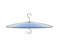 Zymoplas des années de et de Contre la Pluie pour mangeoire à Oiseaux résistant à l'usure en Plastique dôme Transparent pour écureuil et Contre Les intempéries