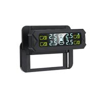 Zymoplas Détecteur Automatique de système de Pression des pneus avec capteurs externes avec alarmes sécurité Mesure d'affichage numérique LCD en Temps réel