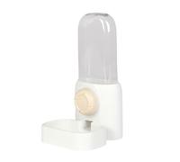 Zymoplas Distributeur d'eau pour Chat d'une capacité de 520 ML sur Cage à Placer sur Une Table de qualité Alimentaire et il Existe 3 Options Couleurs, Blanc