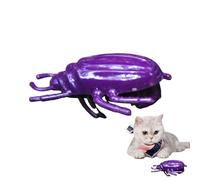 Zymoplas Électrique pour cafard interactif substitut Chat cafard pour Souris électrique Teaser Heures Jeu Remplacement cafard