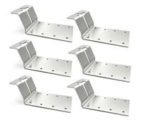 Zymoplas Ensemble de 6 pièces, Montage Durable, Robuste et Durable, adapté pour fournir Un Support pour Les réparations de projets Jardin.