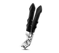 Zymoplas Ensemble de ciseaux à ongles avec longue poignée en acier inoxydable pour une coupe facile, permet de Pour tous les détails lors de la coupe, poignée antidérapante