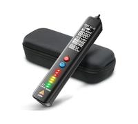 Zymoplas Ensemble de testeur de résistance tension numérique 40HZ-1000HZ avec stylo test voltmètre détecteur ligne neutre Portable lampe poche