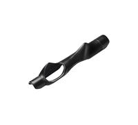 Zymoplas Entraîneur de Swing de Golf Robuste et Durable pour débutants, adapté pour aux débutants en PP, poignée d'entraînement en Club Golf Facile à Utiliser, Noir, Longueur 15.5 cm