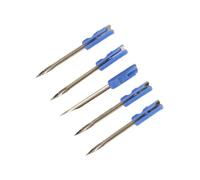 Zymoplas Étiquette de Prix pour vêtements Bleus, 5 pièces, Aiguilles de marquage, épingles, Housse, Pratique et Efficace