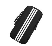 Zymoplas Femmes Hommes Fermeture à glissière Portable téléphone Portable Bras Sac Voyage Pochette de Rangement entraînement téléphone Oxford Porte-Tissu, Le Noir