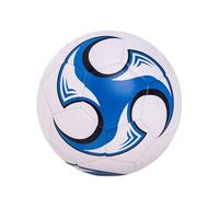 Zymoplas Football de Taille 5 avec Une élasticité exceptionnelle, Choix des Enfants, durabilité exceptionnelle, Football pour la compétition, Blanc et Bleu, Taille 4