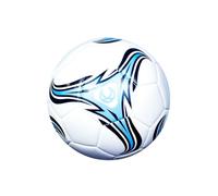 Zymoplas Football pour Enfants Premium, Durable et Durable pour Les Jeux pour Enfants, Enfants étudiants, Football, Large Application, Bleu, Taille 5