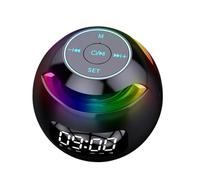 Zymoplas Haut-Parleur Compatible Bluetooth sans Fil Chargement Surround Ball Radio Mains Libres Réveil Haut-Parleur Lecture de Musique, Type 1