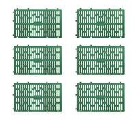 Zymoplas Housse de de Coffre 6 pièces, Coffre, rétractable Robuste et Facile à Utiliser, Grande, tondeuses, Plus Vert, (6 pièces/Ensemble)