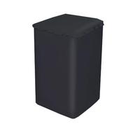 Zymoplas Housse Universelle et Facile à Nettoyer pour Lave-Linge et sèche-Linge en Tissu Oxford de qualité supérieure, Couvre-Linge en Tissu Oxford Facile à Nettoyer, noirXL
