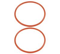 Zymoplas Housses de jante de poussée pour fauteuil roulant, durables et fiables, pour des performances durables, housse de poussée manuelle en Silicone de qualité supérieure, Orange+2 pièces