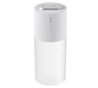 Zymoplas Humidificateur d'air portable USB Rechargeable 400ML Diffuseur Essentiel de Grande Capacité Brumisateur Fogger Freshner avec Veilleuse, Bianco