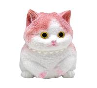 Zymoplas Jouet Amusant à Pincer pour Chat Compact, Doux et Lisse, soulagement sensoriel TPR, Jouets Anti-Stress, Jouets à Presser humides et Lisses, Rose