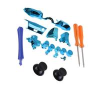 Zymoplas Kit de bouton de déclenchement de pare-chocs de contrôleur de jeu LB RB LT RT remplacement d'accessoire de réparation de mise à niveau de manette de jeu pour, Bleu