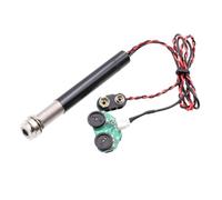 Zymoplas Kit de préampli piézo pour guitare acoustique, facile à installer, remplacement robuste et Durable, fabrication exquise