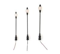 Zymoplas Lampe de Jardin modèle poupée Taille décoratif LED lampadaire Architecture contemporaine matériaux Bricolage Artisanat Paysage lumière , Modèle 2
